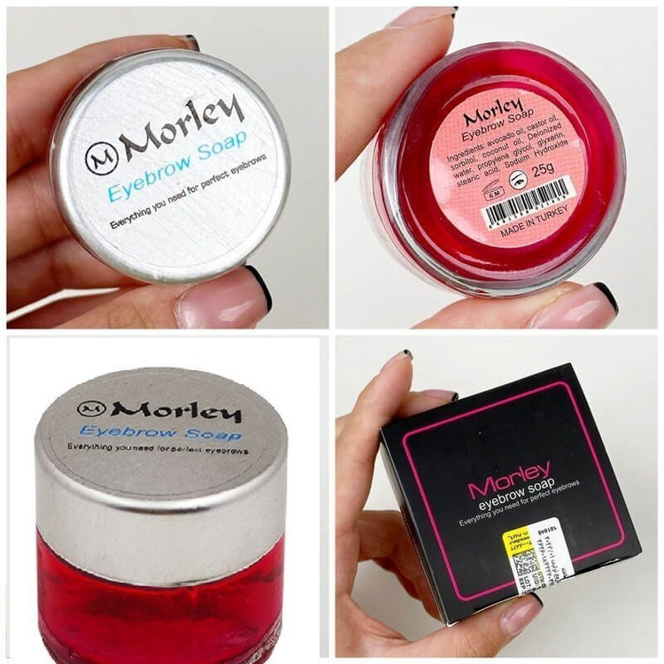 ژل صابون لیفت ابرو مورلی Morley کاسهای