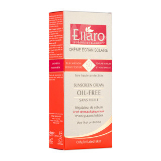 کرم ضد آفتاب بی رنگ الارو با SPF50 فاقد چربی حجم 40 میلی لیتر